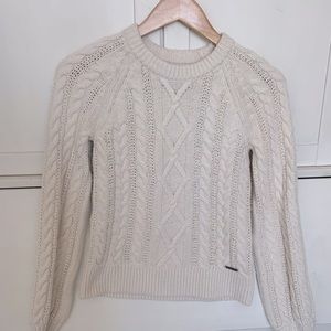 Abercrombie and Fitch XS cable knit sweater